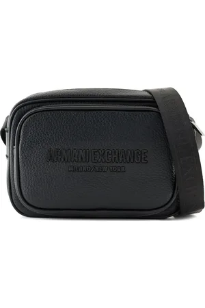 Armani Exchange Logo-lettering messenger bag