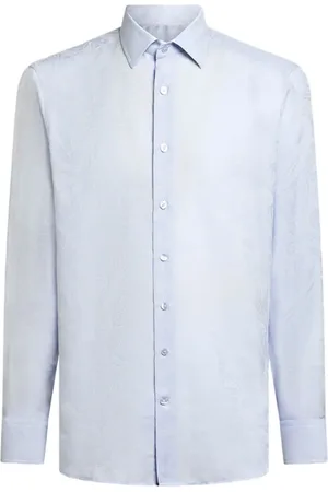 Etro Paisley-jacquard cotton shirt