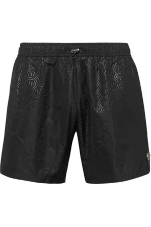 Philipp Plein Logo-embossed swim shorts