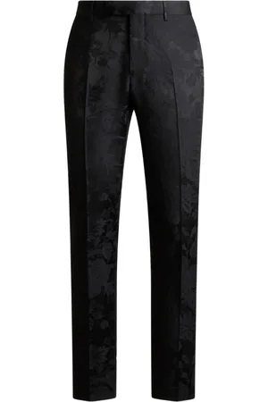 Etro Paisley-jacquard trousers