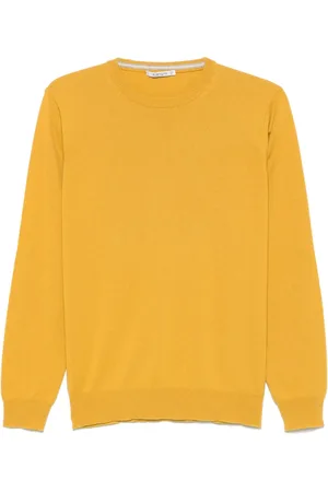 KANGRA CASHMERE Elbow patches sweater