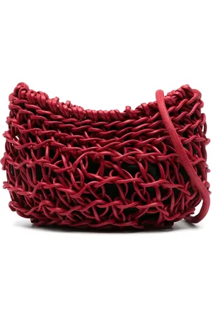 ALIENINA Cecilia woven shoulder bag