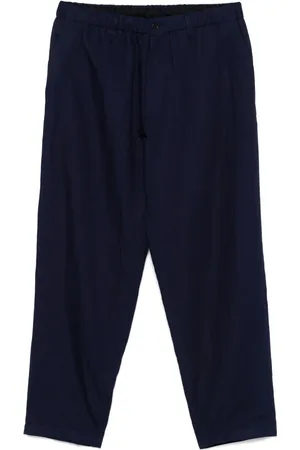 YOHJI YAMAMOTO Slub-texture trousers