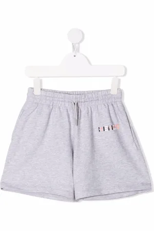 Kenzo Colour-block logo print shorts