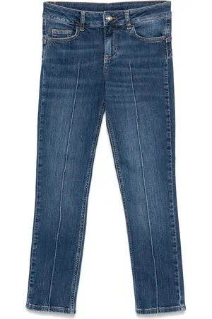 Liu Jo Raised-seam jeans