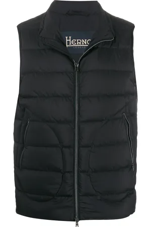 HERNO Zipped gilet jacket