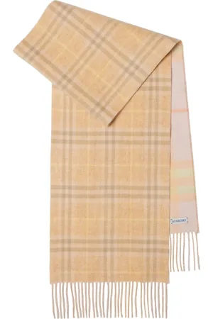 Burberry Reversible checked cashmere scarf