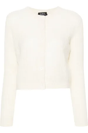 A.P.C. Milo cable-knit cardigan