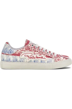 Roberto Cavalli Bandana-print sneakers