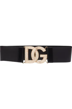 Dolce & Gabbana Logo-buckle embellished belt