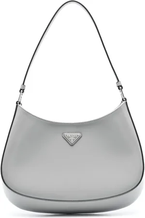 Prada Cleo brushed leather shoulder bag