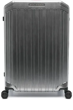 Piquadro Logo-lettering zip-up luggage