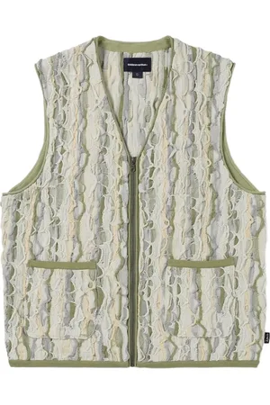 This Is Never That Abstract-print gilet