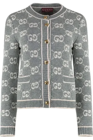 Gucci GG jacquard wool bouclé cardigan