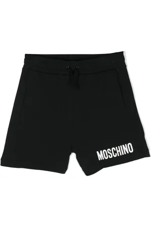Moschino Logo-print cotton shorts