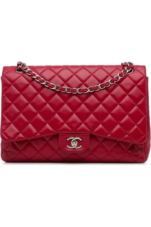 CHANEL 2009-2010 maxi Classic Flap shoulder bag