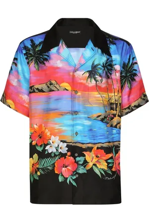 Dolce & Gabbana Graphic-print short-sleeve shirt