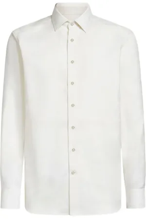 Etro Paisley-jacquard cotton shirt