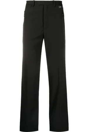 OFF-WHITE Side-stripe tuxedo trousers
