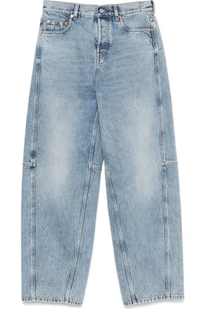 Gucci Logo-patch jeans