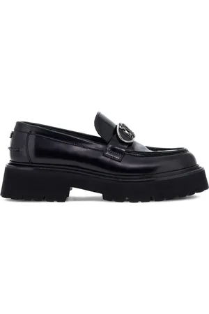 Roberto Cavalli Logo plaque loafers