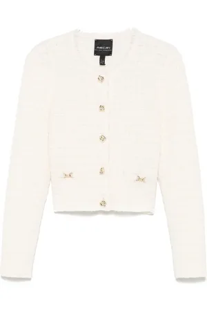Marc Cain Logo-plaque cardigan