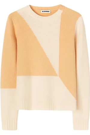 Jil Sander Colour-block print knit jumper