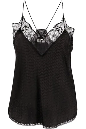 Zadig & Voltaire Logo-print camisole top