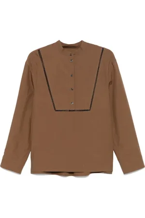 YVES SALOMON Poplin blouse