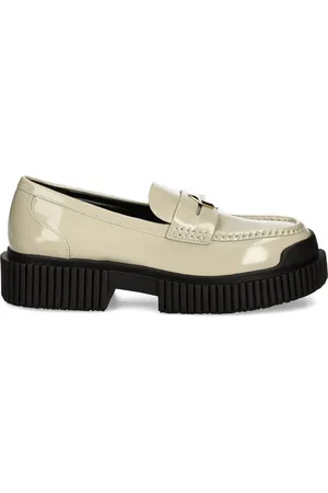 Armani Exchange Patent-finish loafers