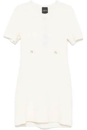 Marc Cain Logo-plaque mini dress