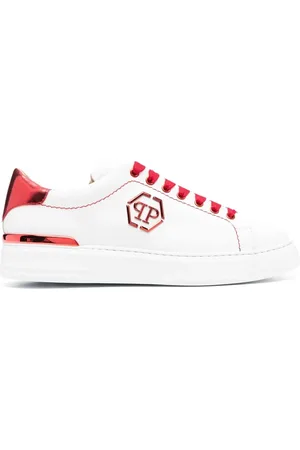 Philipp Plein Logo-plaque lace-up sneakers