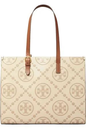 Tory Burch T Monogram-embossed tote bag
