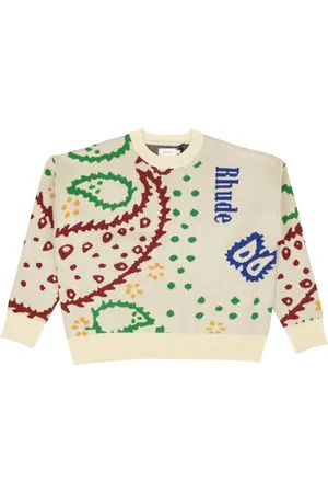 Rhude Intarsia-knit sweater