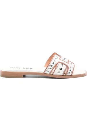 Bibi Lou Stud-embellished flat sandals