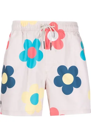 Oas Daisy drawstring swim shorts