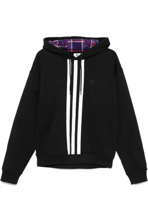adidas X KoRn patch-lettering hoodie