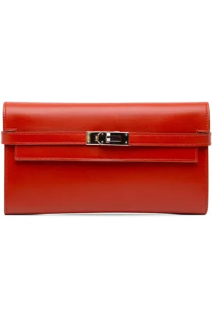 Hermès 2017 Box Calf Kelly Longue Wallet long wallets