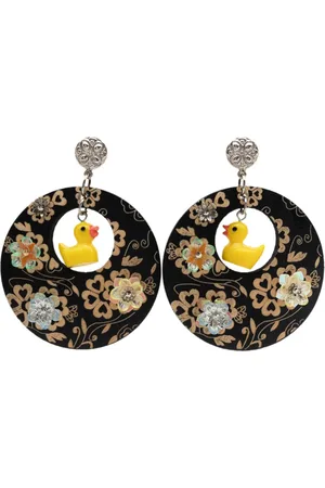 AMIR SLAMA Charm-appliqué drop earrings