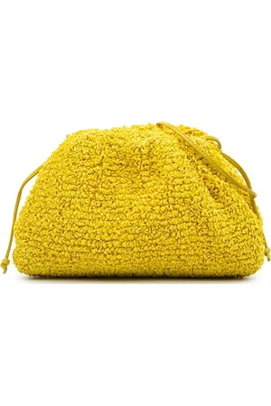 Bottega Veneta 2012-2024 Boucle Raffia The Mini Pouch crossbody bag