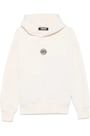 BARROW Rubberised-logo hoodie