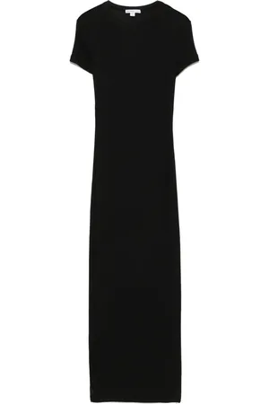 James Perse Ribbed midi dress