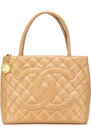 CHANEL 1997-1999 Caviar Medallion tote bag