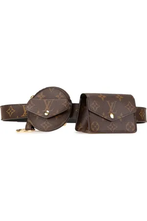 LOUIS VUITTON 2020 Monogram Daily Multi Pocket belt bag