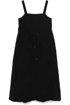 JUUN.J Drawstring-waits midi dress
