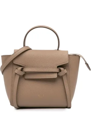 Céline 2023 Pico Grained Calfskin Belt Bag satchel