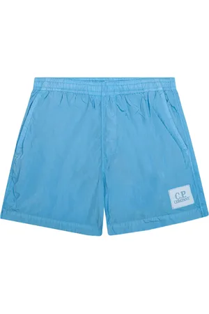 C.P. Company Logo-patch swim shorts