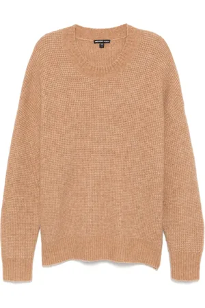 James Perse Waffle-knit jumper