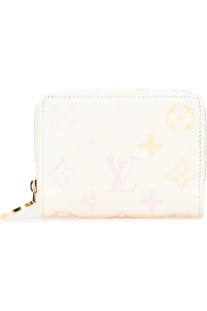 LOUIS VUITTON 2021-2024 Monogram Embossed Lambskin Lou Wallet small wallets