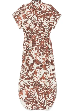 Brunello Cucinelli Printed maxi dress